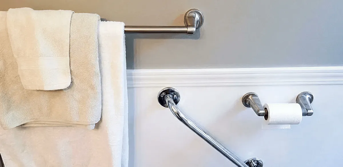 Bathroom grab bar installation for safety and accessibility in San Diego, CA